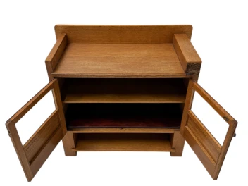 Art Deco Modernist Cabinet by Anton Lucas for N.V. Meubelkunst Leiden, 1920s